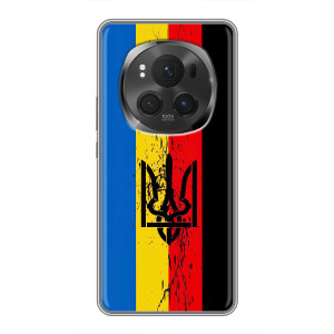 Чехлы УПА (Красно-Чёрный) на ViVO X200 PRO – Флаг УПА