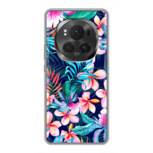 Чехол для АйВиВи Х200 ПРО - с принтом (Дизайнерские) (AlphaPrint) (Красочные цветы)