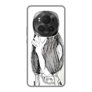 Чехол с печатью для ViVO X200 PRO - (Мода) (AlphaPrint)