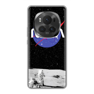 Силиконовый бампер с принтом "Наса" на ViVO X200 PRO – Nasa на луне