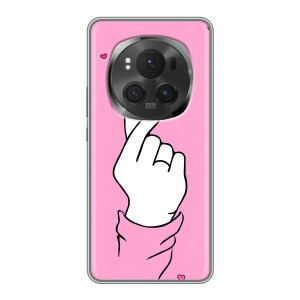 Чохол з принтом для ViVO X200 PRO (AlphaPrint - Знак сердечка)