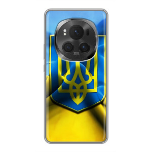 Чехол с картинкой (Патриотический ГЕРБ) на ViVO X200 PRO (Герб и Флаг Украины)