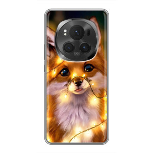 Чехол с Лисичкой для ViVO X200 PRO – Новогодний лисенок