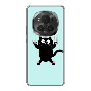Чехол с принтом для ViVO X200 PRO (AlphaPrint) Модные коты