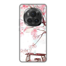 Чехол с принтом САКУРЫ на ViVO X200 PRO – Чайная церемония