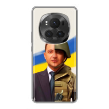 Чехол для ViVO X200 PRO (AlphaPrint - с принтом Зеленского) (Зеленский солдат)