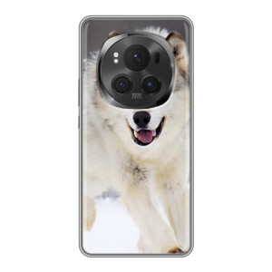 Чехол с Волком на ViVO X200 PRO – Волк на снегу