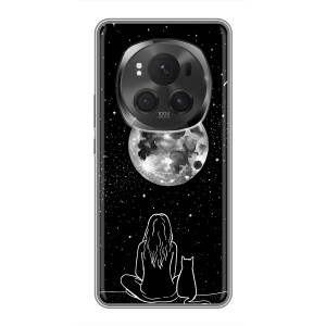 Чехол с рисунком кот на ViVO X200 PRO
