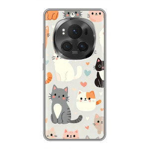 Чехол с рисунком кот на ViVO X200 PRO