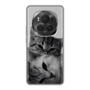 Чехол с рисунком кот на ViVO X200 PRO