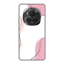 Чохол квітковий дизайн для ViVO X200 PRO (Рожевий фон)