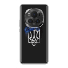 Чехол с украинским гербом на ViVO X200 PRO (Герб с цветком)