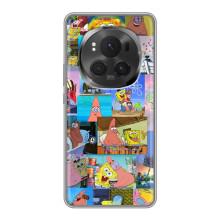 Силиконовый чехол Спанч Боб на ВиВо Х200 ПРО (Комиксы Спанч Боб)