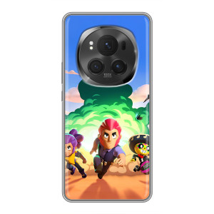 Силиконовый Чехол на ViVO X200 PRO с картинкой Brawl Stars (Бравел Старс)