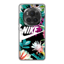 Силіконовый Чохол на ViVO X200 PRO з картинкою НАЙК – Квітковий Nike