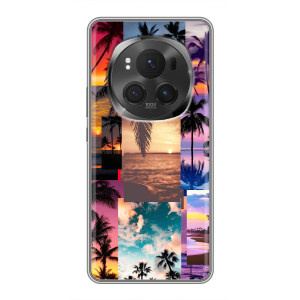 Силиконовый чехол с КАРТИНКАМИ лето для ViVO X200 PRO (AlphaPrint)