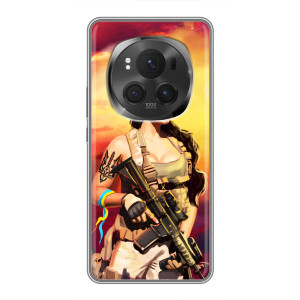 ЗСУ Чехлы (TPU) для ViVO X200 PRO – Женщина солдат