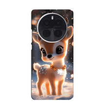 Яркий чехол для ViVO X300 Pro с Зимними Оленятами – Оленёнок
