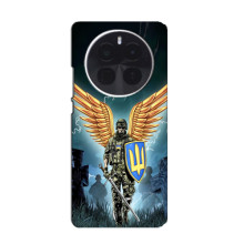 Чехол с украинским воином на ViVO X300 Ultra – Крылатый воин