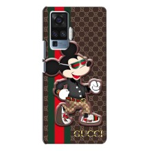 Чехлы Бренд GUCCI для Vivo X50 Pro – Маус Гуччи