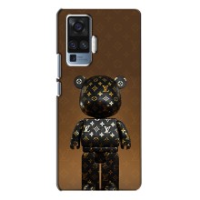 Чохли для Vivo X50 Pro - Bearbrick Louis Vuitton (PREMIUMPrint)