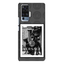 Чехлы VERSACE для Виво Х50 Про (PREMIUMPrint)