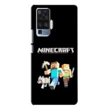 Чехол Майнкрафт на Vivo X50 Pro (AlphaPrint) Minecraft