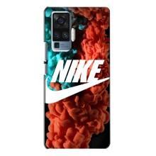 Чехол для Vivo X50 Pro - с принтом Найк (AlphaPrint)