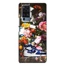 Чехол для Vivo X50 Pro - с принтом Найк (AlphaPrint)