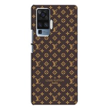 Чехол Стиль Louis Vuitton на Vivo X50 Pro – Фон Луи Виттон