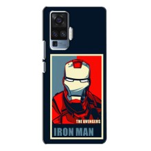 Чохол Супергерой Залізна Людина на Vivo X50 Pro – Art Iron man