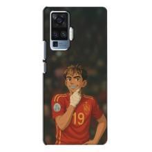 Чехол с футболистом Ламин Ямаль Vivo X50 Pro – Ямаль аниме