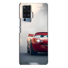 Силиконовый чехол Маквин для Vivo X50 Pro – Маквин на трасе