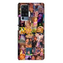 Чехол Рапунцель для Vivo X50 Pro – Рапунцель коллаж