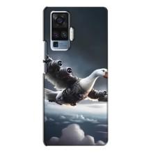 Чехол с мемом Тралалело тралала на Vivo X50 Pro – Бомбардини гусини