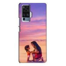 Чехол с мультфильмом Моана Vivo X50 Pro – Моана и Симеа