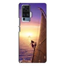 Чехол с мультфильмом Моана Vivo X50 Pro – Моана в море