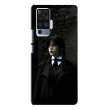 Чохол з дизайном Венздей 2 на Vivo X50 Pro – Венздей в костюмі