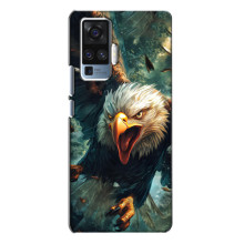 Чехол с картинкой «Хищники» для Vivo X50 Pro – Орёл