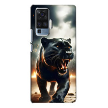 Чехол с картинкой «Хищники» для Vivo X50 Pro – Пантера