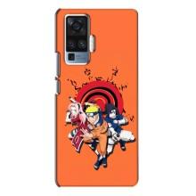 Naruto Anime Чехлы для Виво Х50 Про (AlphaPrint)