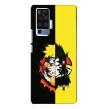 Naruto Anime Чехлы для Виво Х50 Про (AlphaPrint)