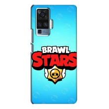 Силиконовый Чехол на Vivo X50 Pro с картинкой Brawl Stars – Бравл Старс