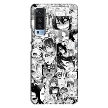 Чехлы Персонажи Аниме Наруто для Vivo X50 (AlphaPrint) – Ahegao manga