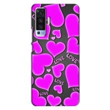 Чехлы для любимой на ВiВО X50 (VPrint) (Pink hearts)