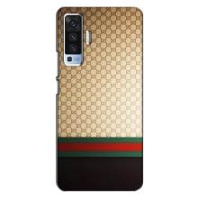 Чехлы ГУЧЧИ для Виво Х50 (AlphaPrint) (Гуччи Фон)