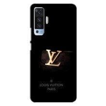 Чехлы Луи Витон для Vivo X50 (AlphaPrint - LOUIS VUITTON) (ремешок LV)