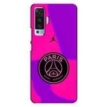 Чехлы PSG для Vivo X50 (AlphaPrint) (яркий ПСЖ)