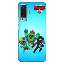 Чехлы Brawl Stars для Vivo X50 (AlphaPrint)