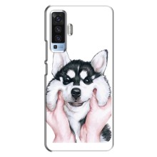 Чохол з Хаскі Vivo X50 - (AlphaPrint)